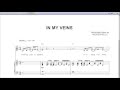 In My Veins by Andrew Belle - Piano Sheet Music ...