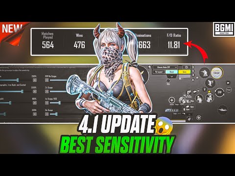 "BGMI BEST SENSITIVITY + CONTROLS + GRAPHICS SETTINGS 🔥| NO RECOIL SETUP 2025"