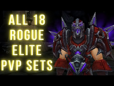 All 18 Rogue Elite Gladiator Sets - Transmog