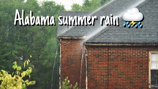Our first rainy Alabama summer! Rainstorm | Alabama rain