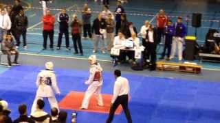 preview picture of video 'Taekwondo, Open de Chalette 2013 - Moussa Cissé Senior -58Kg, 2ème Tour, 2ème ROUND'