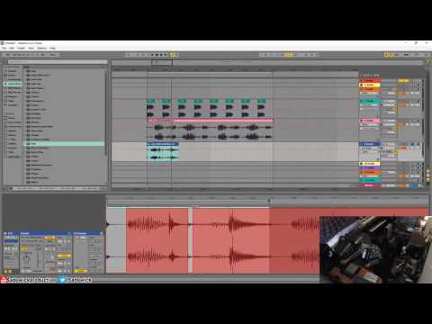Ableton Live 9 - Percussive Techno Groove And Atmospherics