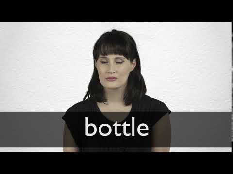 How to pronounce BOTTLE in British English