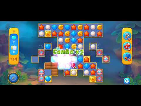 Fishdom Atlantis Cup Stage 28 (v2) (with ingame lightning booster) @choraelmin