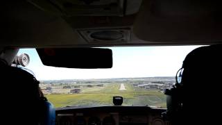 preview picture of video 'Landing to okotoks air park RWY16'