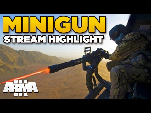 MINIGUN MAYHEM | ARMA 3 [Stream Highlight]