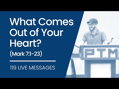 What Comes Out of Your Heart (Mark 7:1-23) | Yeshua on food, ritual purity and matters of the heart thumbnail