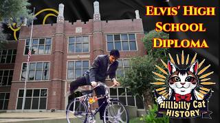 Elvis' High School Diploma - FIRST PRESLEY TO EARN ONE! - Elvis Fans Find The Truth!!! #emotional