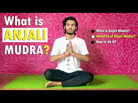 Anjali Mudra | Relieves Stress and Tension | Yog Asana #anjalimudra