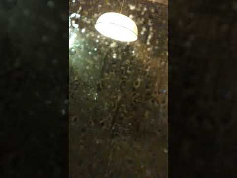 巨大台風24号！物凄い音！ショート実況。