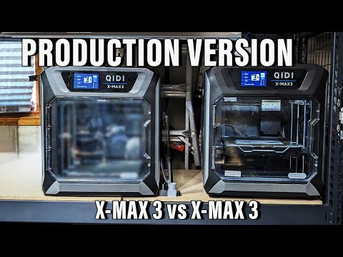 Production version  QIDI X Max 3 - Can it Topple the Bambu Labs X1 X1 Carbon King?
