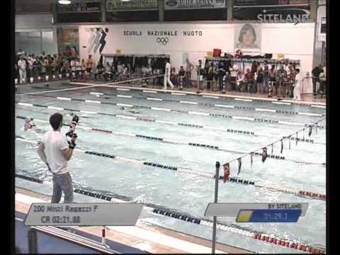 Serie 3 dei 200 Misti Ragazzi Femmine - 16 Memorial Chiara Giavi