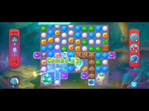 Fishdom Hard Level 10845 (No Boosters, with extra moves) @choraelmin