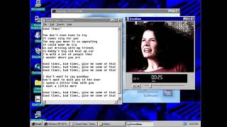 The song in Windows 95 (OSR1/2) CD - Good Times - Edie Brickell #windows95