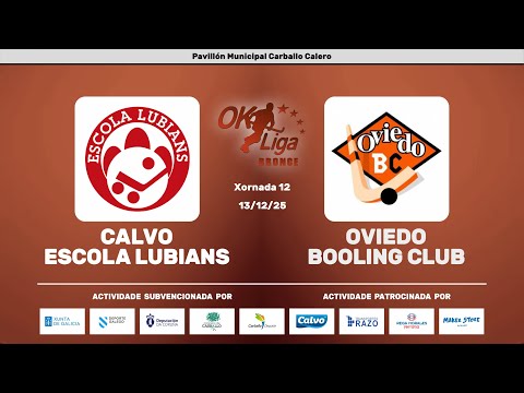 🎥​ CALVO ESCOLA LUBIANS - OVIEDO BOOLING CLUB [OK LIGA BRONCE NORTE - J12]