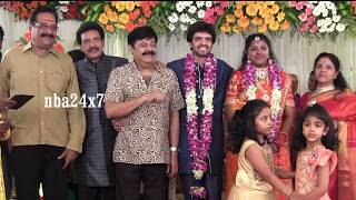 Actor Nizhalgal Ravis Son Rahul Ravi wedding  nba 