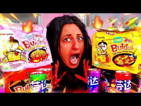 PROVO I RAMEN COREANI PIU’ PICCANTI AL MONDO - Spicy Buldak Edition