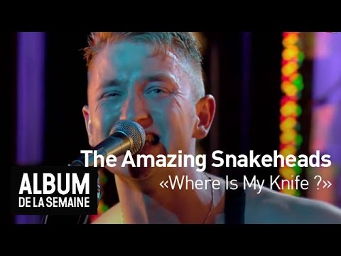 The Amazing Snakeheads - Where Is My Knife ? - Album de la Semaine
