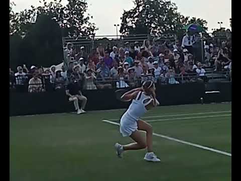 Hannah Klugman Match Point: Wimbledon Qualifying 2nd Round