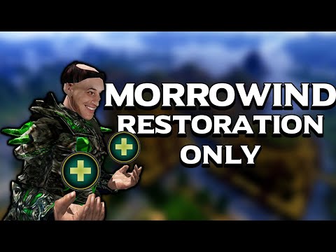 Can You Beat Morrowind With Only Restoration Spells?