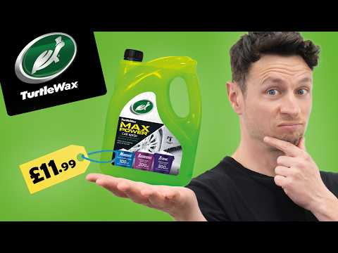 This Huge £12 Turtle Wax Car Shampoo Sounds too good to be true...