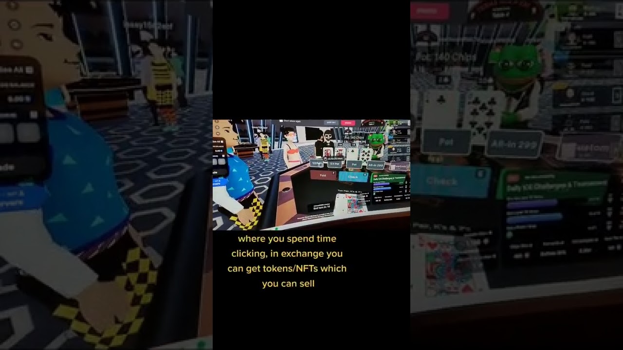 Day in Life of $ICE Poker player in Metaverse - Decentraland Games DG