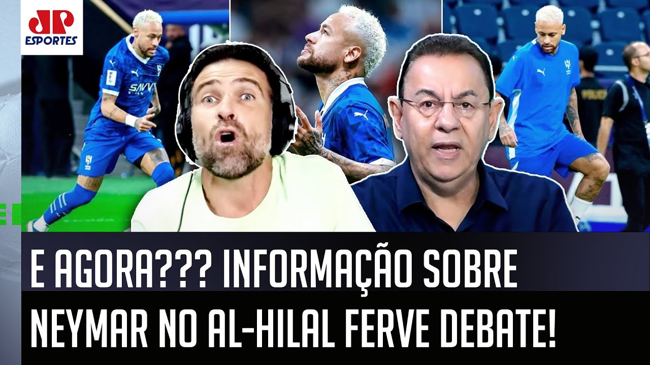 "ACABOU A PACIÊNCIA! SAIU AGORA a INFORMAÇÃO de que o Neymar..." BASTIDORES do Al-Hilal GERAM DEBATE