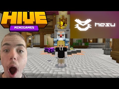 EPIC Minecraft Bedrock Practice Server & Hive Network gameplay with viewers!