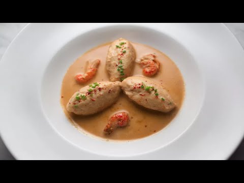 🦞 Quenelles à la Bisque de Homard – Un Plat Délicat et Raffiné