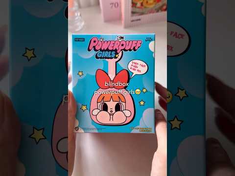blind box powerpuff girls🥺 #asmrsounds #blindbox #unboxing #powerpuffgirls