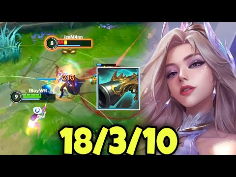 WILD RIFT ADC // THIS CAITLYN STILL BROKEN IN PATCH 6.3F WITH THIS BUILD AND RUNES GAMEPLAY!