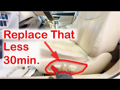 How To Replace Recliner Switch For 2013 Nissan Altima | Recliner Goes Up But Not Down