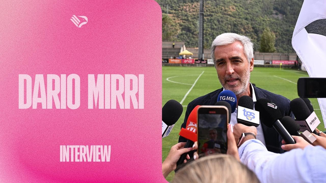 Il presidente Mirri a Châtillon: "Record di abbonamenti? Palermo è capace di tutto"