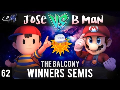 PM @ the Balcony 62 - Winners Semis ft. Boringman (Mario) VS Jose V (Ness)