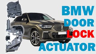 BMW DOOR LOCK ACTUATOR REPLACEMENT (REMOVE AND INSTALL) DIY X6 M 2008 - 2014