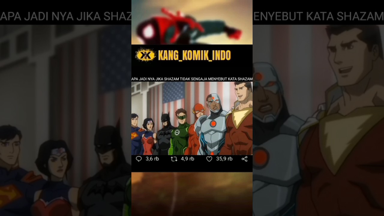 JIKA SHAZAM TIDAK SENGAJA MENYEBUT KATA SHAZAM, APA YANG TERJADI?