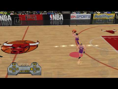Nba live 98 ps1 Jerry west 60 foot buzzer beater