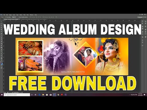 Wedding album design|Free download|by Soumika Creation
