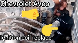 How to replace ignition coil wire on Chevy Aveo