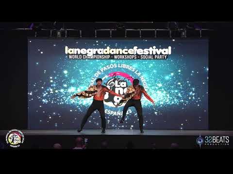 ALEX MORALES E ISAAC 4º Puesto DUO MASCULINO XII Mundial de Pasos Libres La Negra Salsa 2023