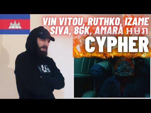[HYPE UK 🇬🇧 REACTION!] 🇰🇭 CYPHER ft. Vin Vitou, RuthKo, Izame Siva, 8GK, AMARA អមរា