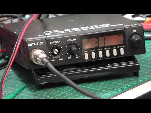 Kernow Beta 4100 UK PR27/97 CB radio (mobile) - On The Air Test