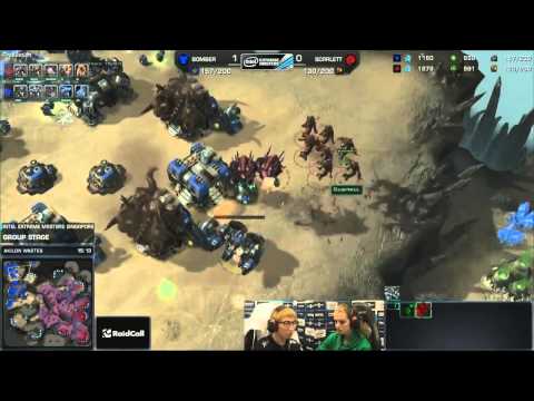 Scarlett vs Bomber Group C IEM Singapore StarCraft 2