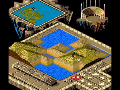 Populous II : Trials of the Olympian Gods Amiga