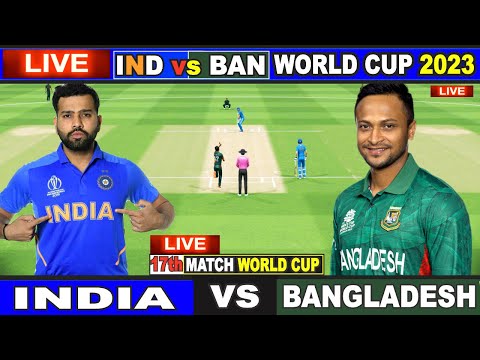 Live: NZ Vs BAN, ICC World Cup 2023 | Live Match Centre | India Vs Bangladesh | 1st Innings