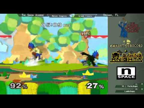 The Smash Academy - SSBM Grand Finals - VS Porkchops vs Lambchops