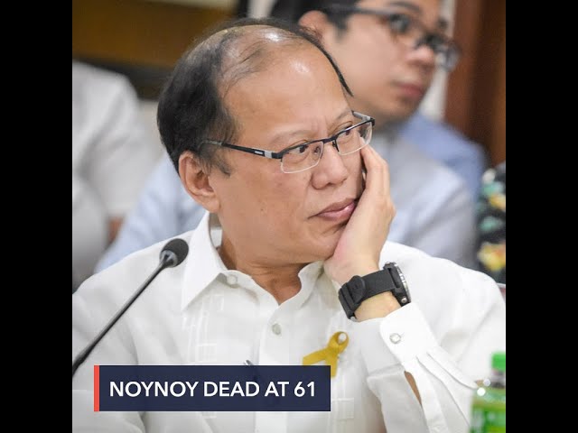 Former president Benigno Aquino III dies at 61