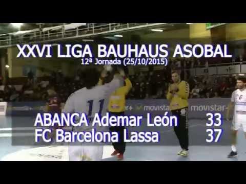 LIGA BAUHAUS ASOBAL J12 ABANCA Ademar León - FC Barcelona Lassa