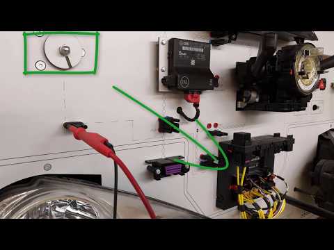 Fehlersuche in einem LIN-BUS-System. VW Golf V. Designed by P. M. Medrala