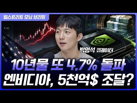 CPI 발표 앞두고 금리 또 상승…엔비디아, 인텔 등 자금 조달 지속 [월가 뉴스레터] 영상 썸네일